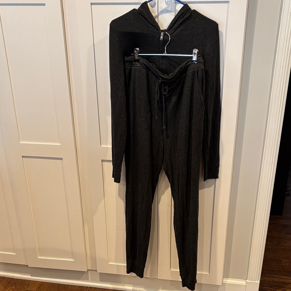 CAbi charcoal gray Women's Jumpsuit
